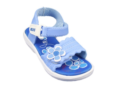 Giày Sandal bé gái Kito 8093 Xanh