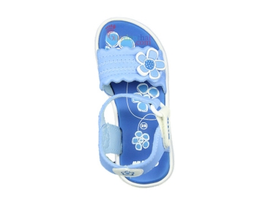 Giày Sandal bé gái Kito 8093 (Xanh)