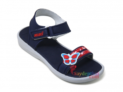 Giày Sandal Thái Lan cho bé gái Kito YC3017 (Navy)